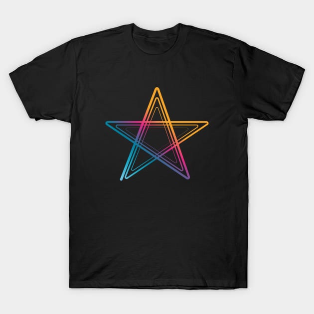 Abstract form - Star T-Shirt by Lionti_design